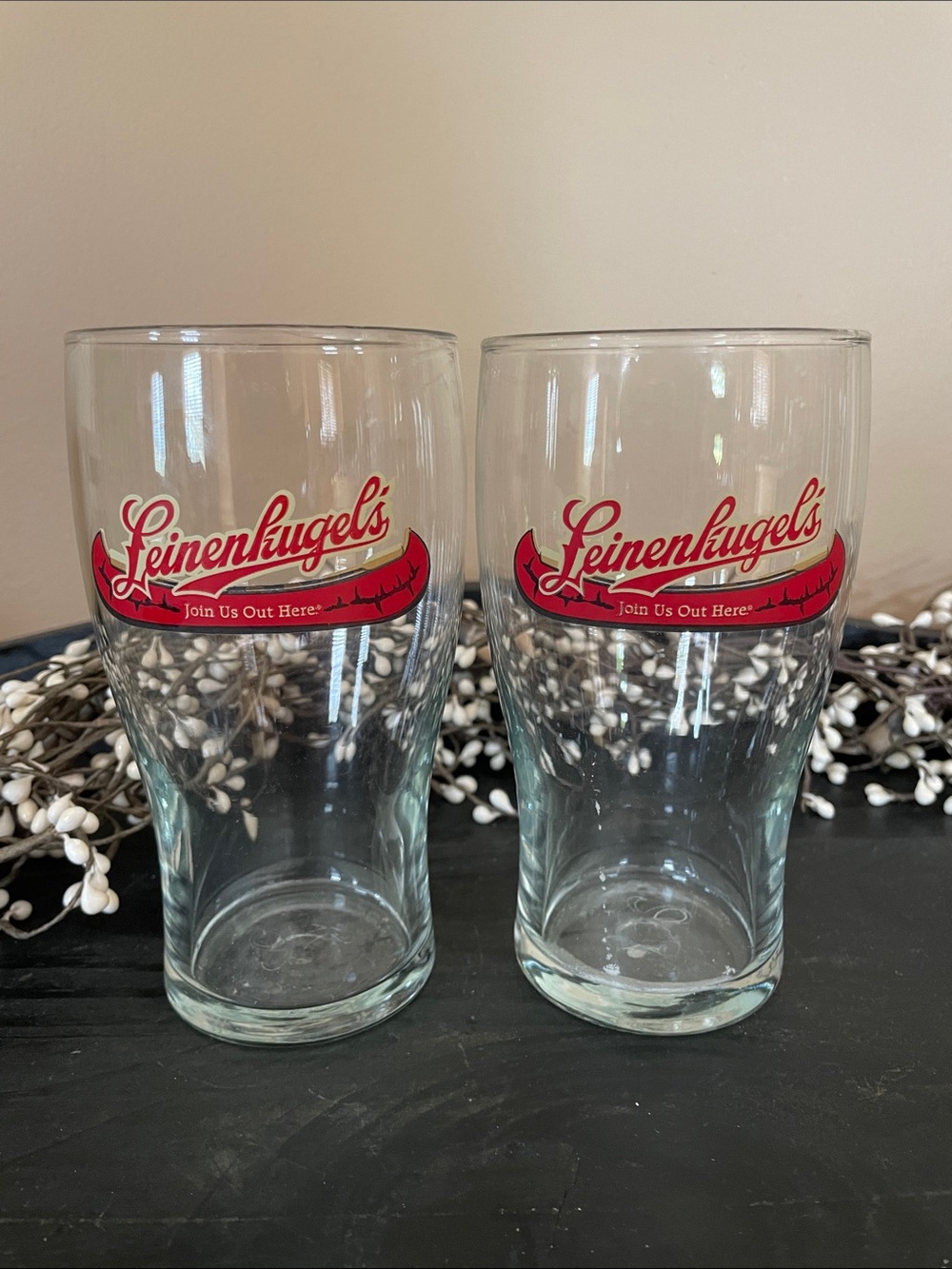 Leinenkugel’s Brewing ‘Join Us Out Here’ Beer Glasses - Set of 2